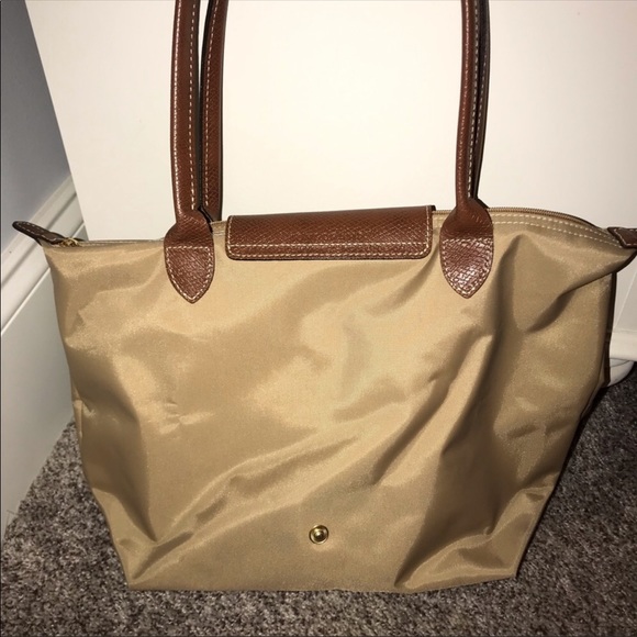 Longchamp medium size beige - Picture 4 of 6